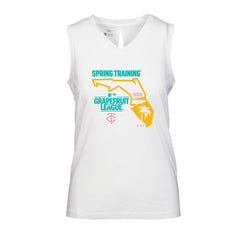 MLB Minnesota Twins Levelwear Women's 2026 Spring Training Paisley Ball Bold Tank