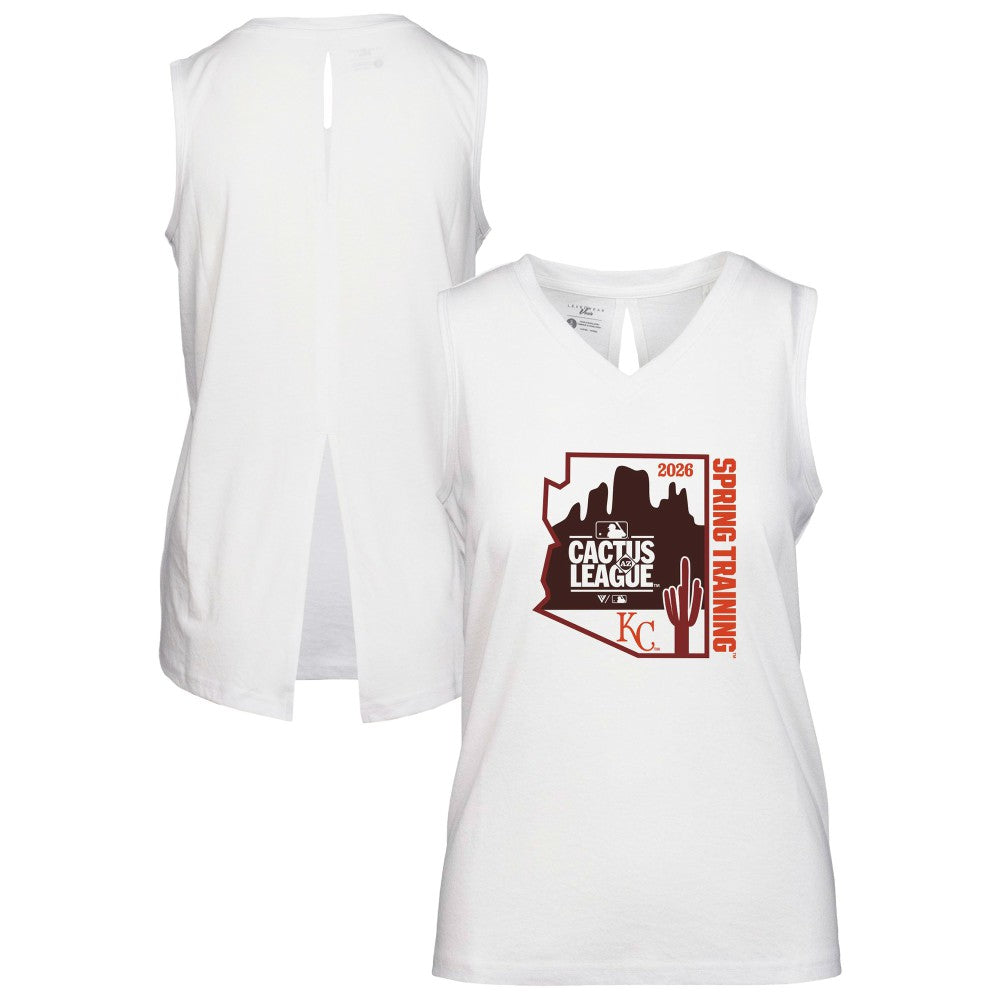 MLB Kansas City Royals Levelwear Women's 2026 Spring Training Paisley Ball Bold Tank