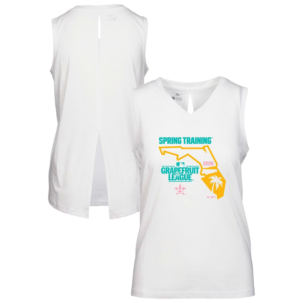MLB Houston Astros Levelwear Women's 2026 Spring Training Paisley Ball Bold Tank