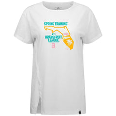 MLB Boston Red Sox Levelwear Women's 2026 Spring Training Influx Ball Bold T-Shirt