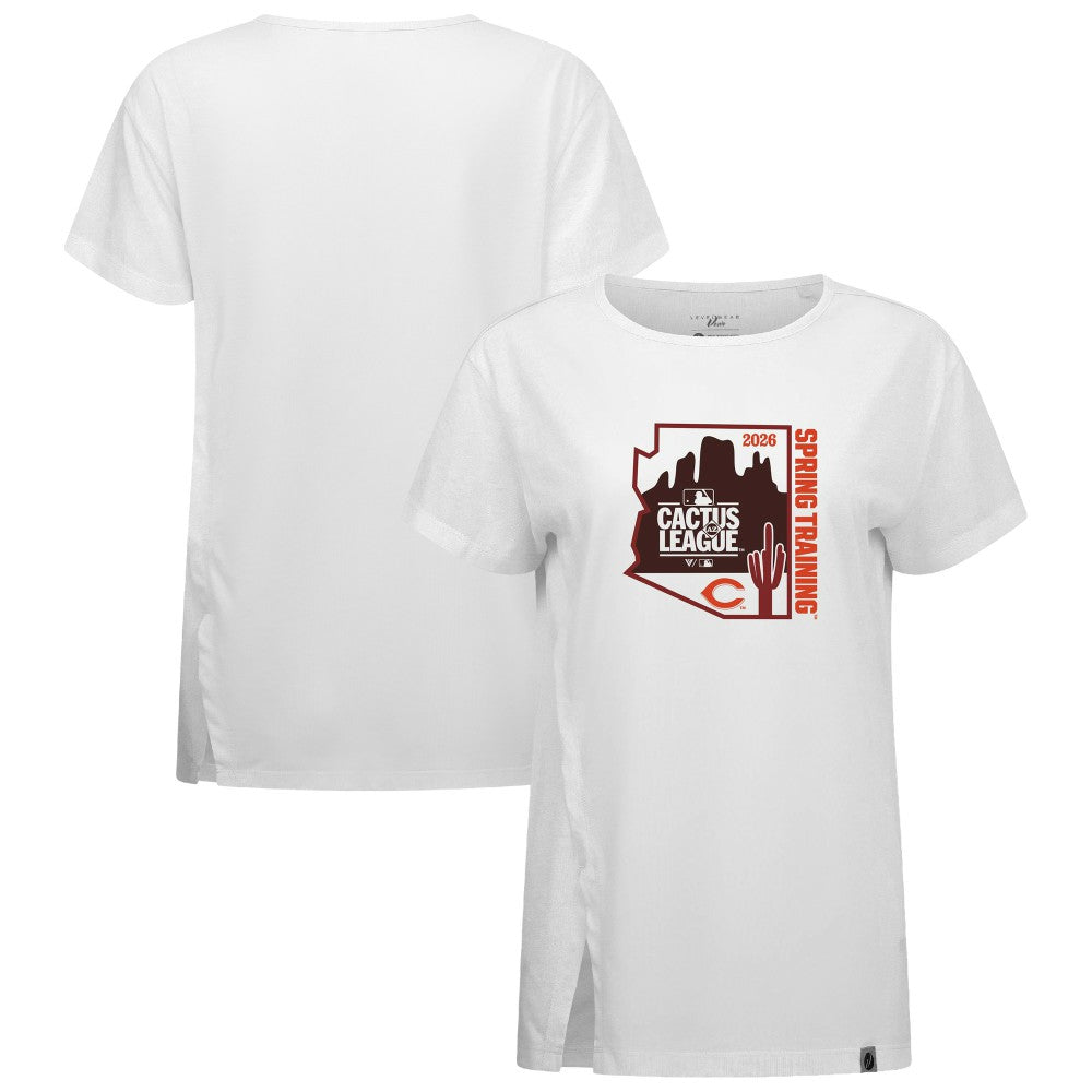 MLB Cincinnati Reds Levelwear Women's 2026 Spring Training Influx Ball Bold T-Shirt