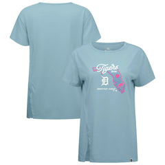 MLB Detroit Tigers Levelwear Women's Influx Spring Training Sunrise Bold T-Shirt