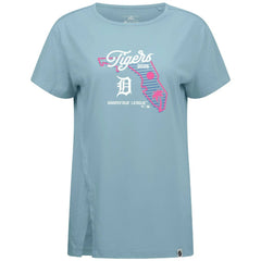 MLB Detroit Tigers Levelwear Women's Influx Spring Training Sunrise Bold T-Shirt