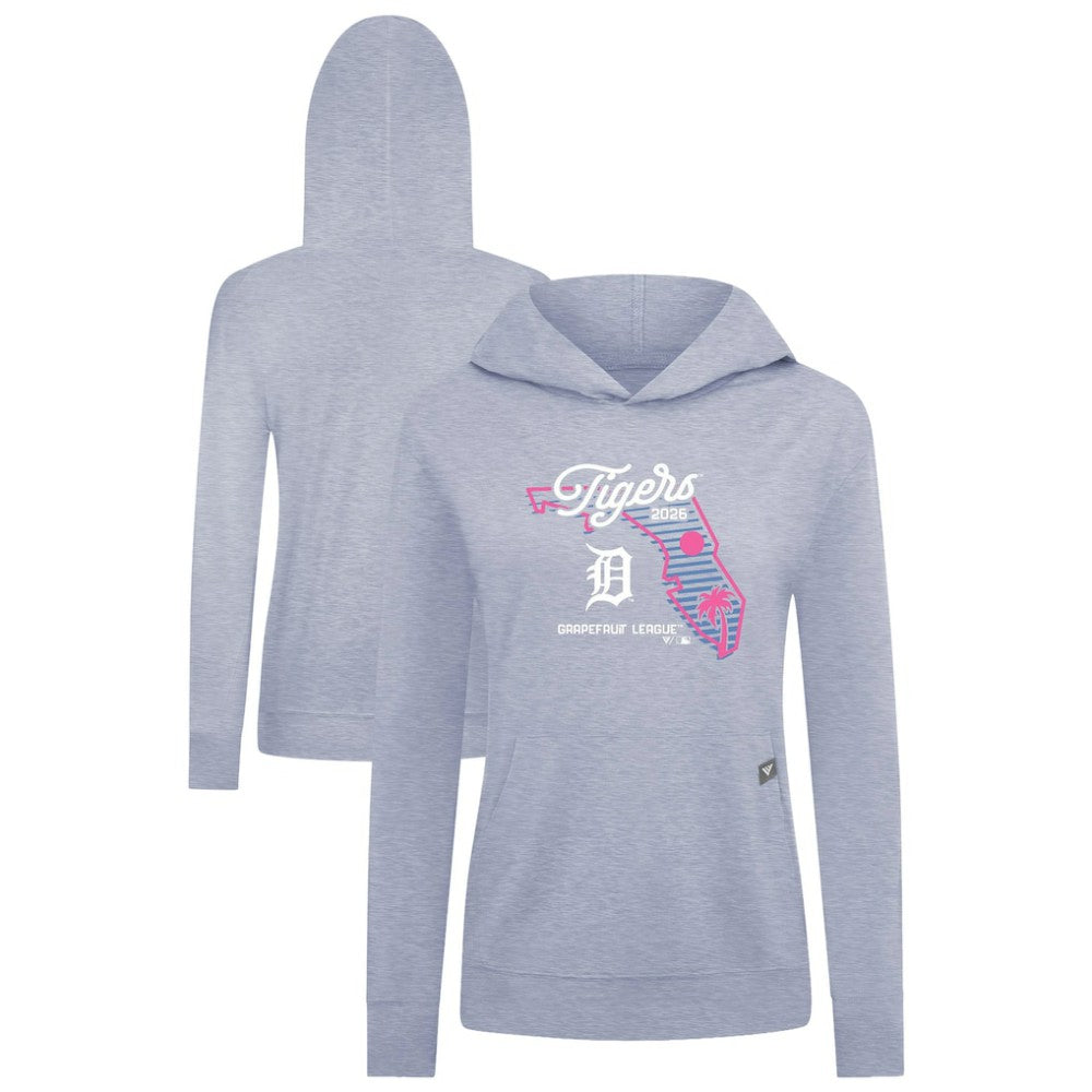 MLB Detroit Tigers Levelwear Women's Relay Spring Training Sunrise Bold Hoodie
