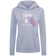 MLB Detroit Tigers Levelwear Women's Relay Spring Training Sunrise Bold Hoodie