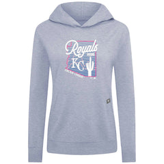 MLB Kansas City Royals Levelwear Women's Relay Spring Training Sunrise Bold Hoodie
