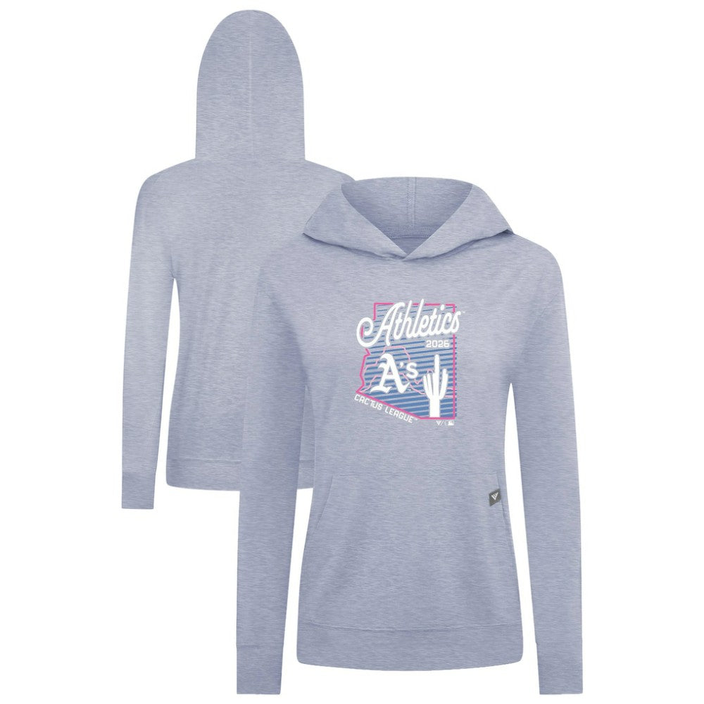 MLB Athletics Levelwear Women's Relay Spring Training Sunrise Bold Hoodie