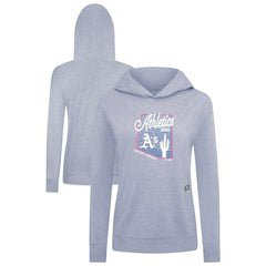 MLB Athletics Levelwear Women's Relay Spring Training Sunrise Bold Hoodie