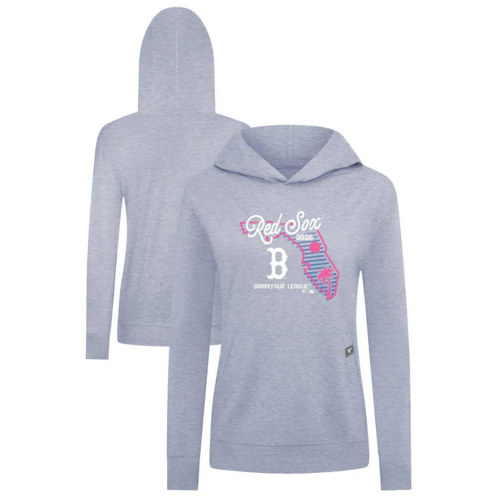 MLB Boston Red Sox Levelwear Women's Relay Spring Training Sunrise Bold Hoodie