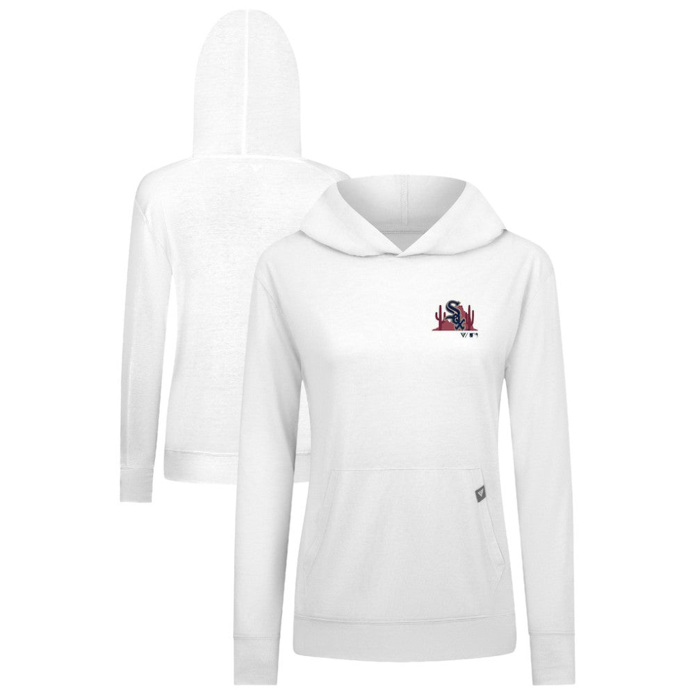 MLB Chicago White Sox Levelwear Women's Relay Spring Break Panoramic Bold Hoodie