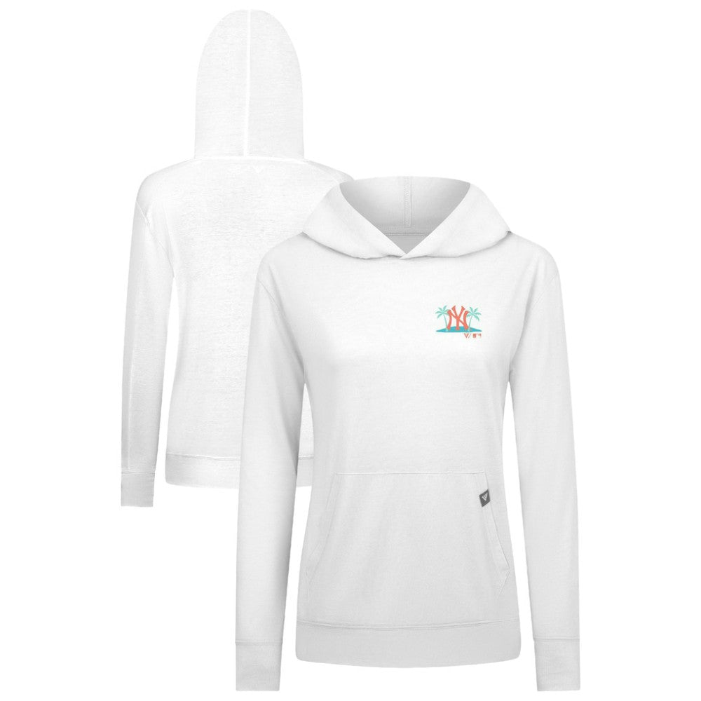 MLB New York Yankees Levelwear Women's Relay Spring Break Panoramic Bold Hoodie