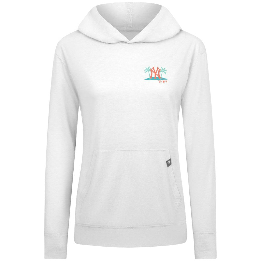 MLB New York Yankees Levelwear Women's Relay Spring Break Panoramic Bold Hoodie