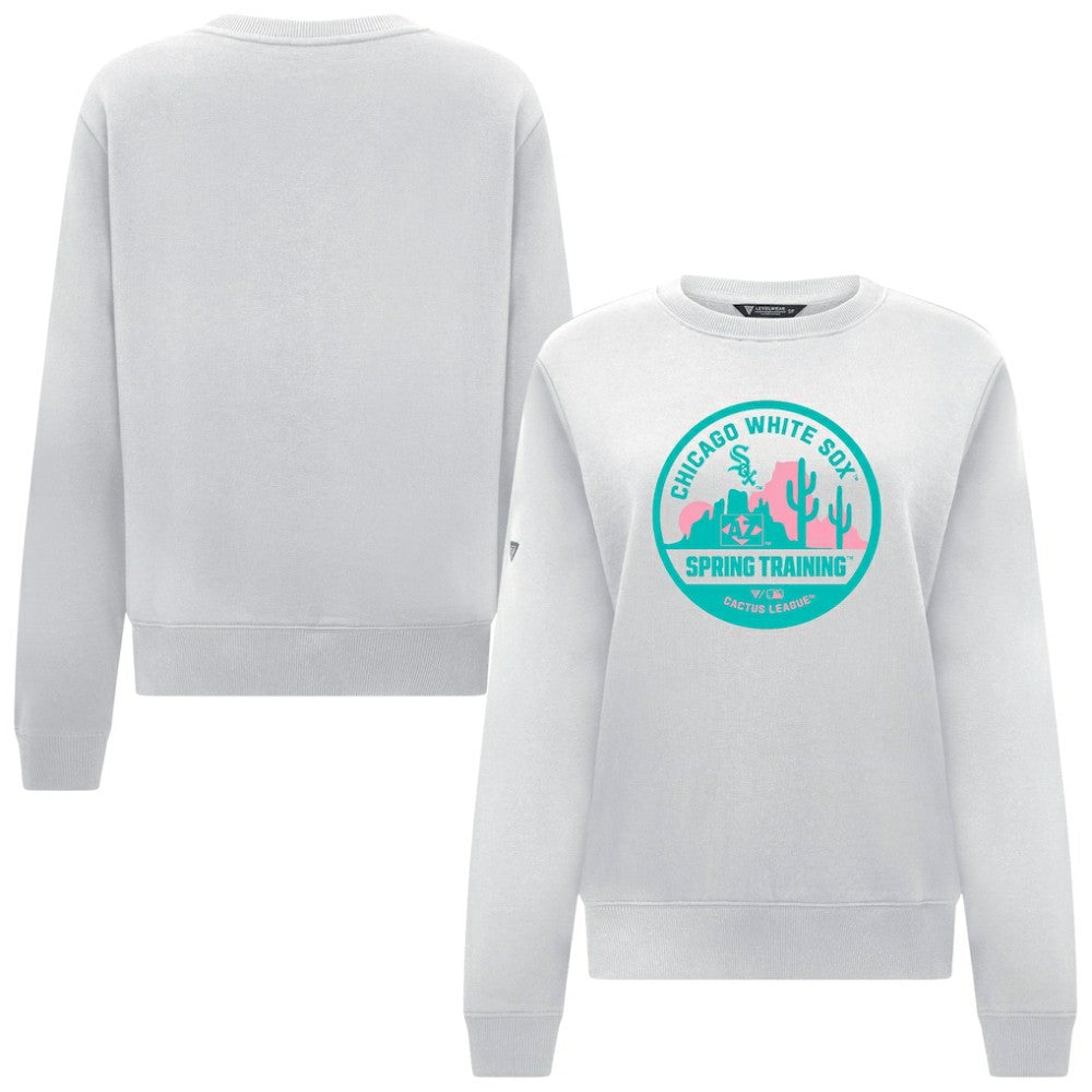 MLB Chicago White Sox Levelwear Women's Yvette Spring Training Badge Bold Sweatshirt