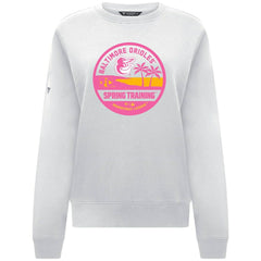 MLB Baltimore Orioles Levelwear Women's Yvette Spring Training Badge Bold Sweatshirt