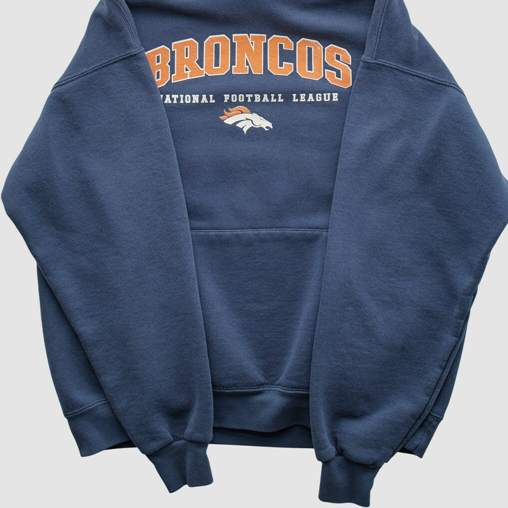 2000s Hooded Pullover Sweatshirt - Denver Broncos