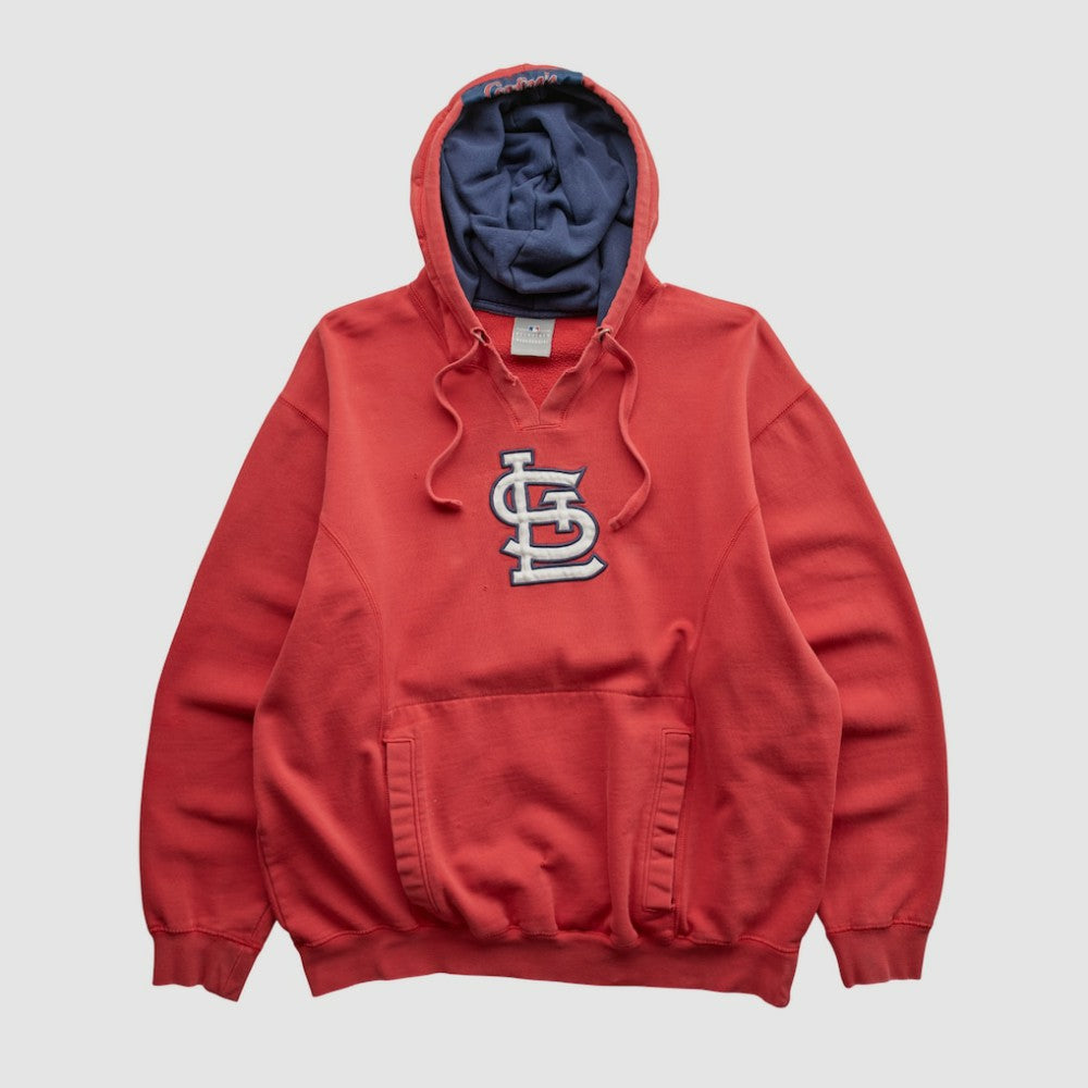 MLB St. Louis Cardinals Genuine Merchandise 2000s Hooded Pullover Sweatshirt