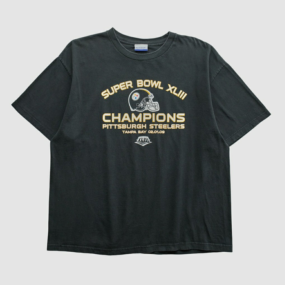 Super Bowl XLIII Reebok 2009 T-shirt - Pittsburgh Steelers