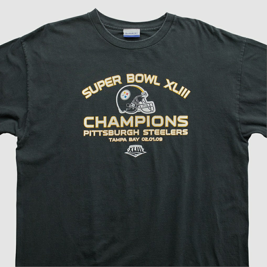 Super Bowl XLIII Reebok 2009 T-shirt - Pittsburgh Steelers