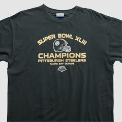 Super Bowl XLIII Reebok 2009 T-shirt - Pittsburgh Steelers