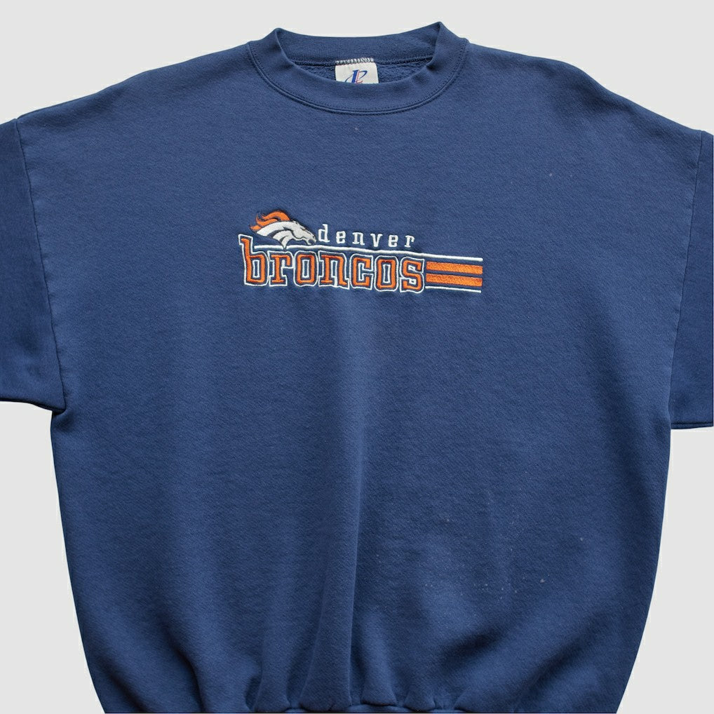 Logo Athletic 90s Pullover Sweatshirt - Denver Broncos