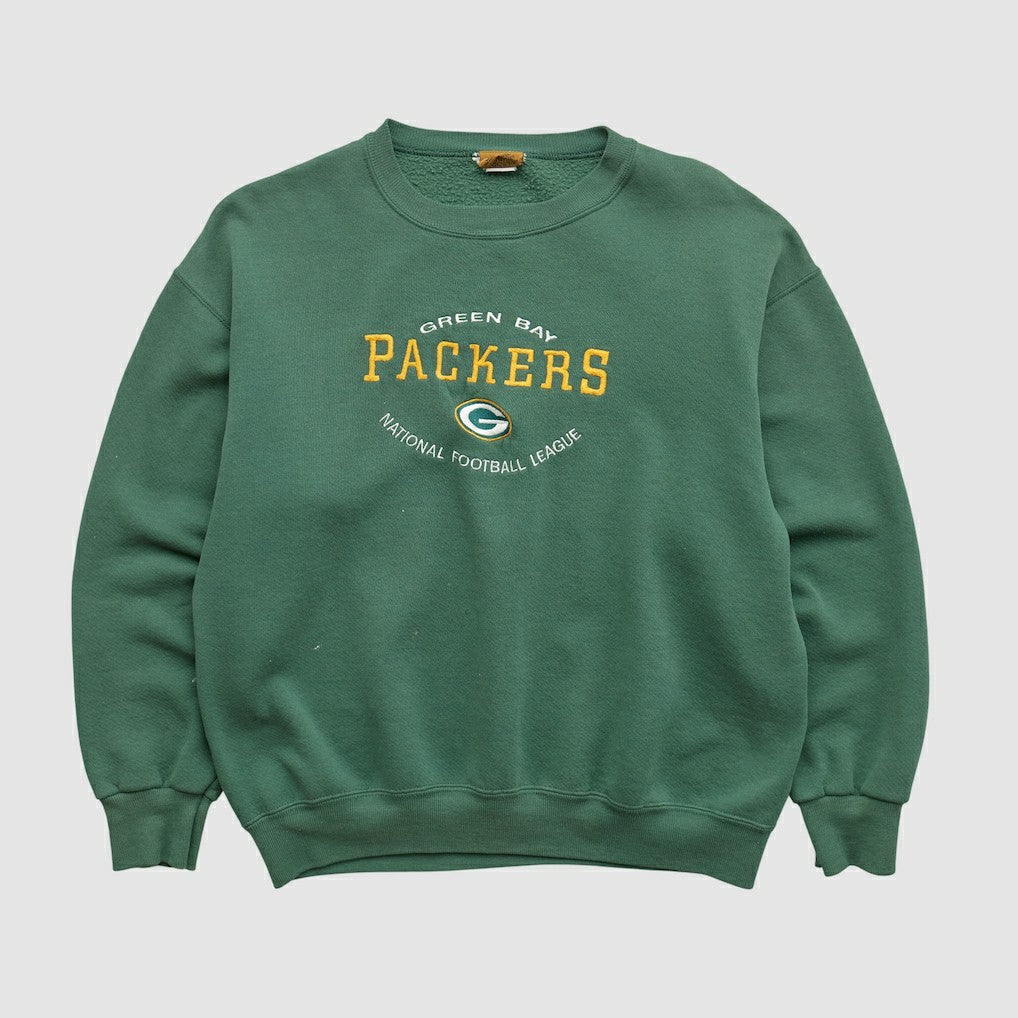 Nutmeg 90s Pullover Sweatshirt - Green Bay Packers