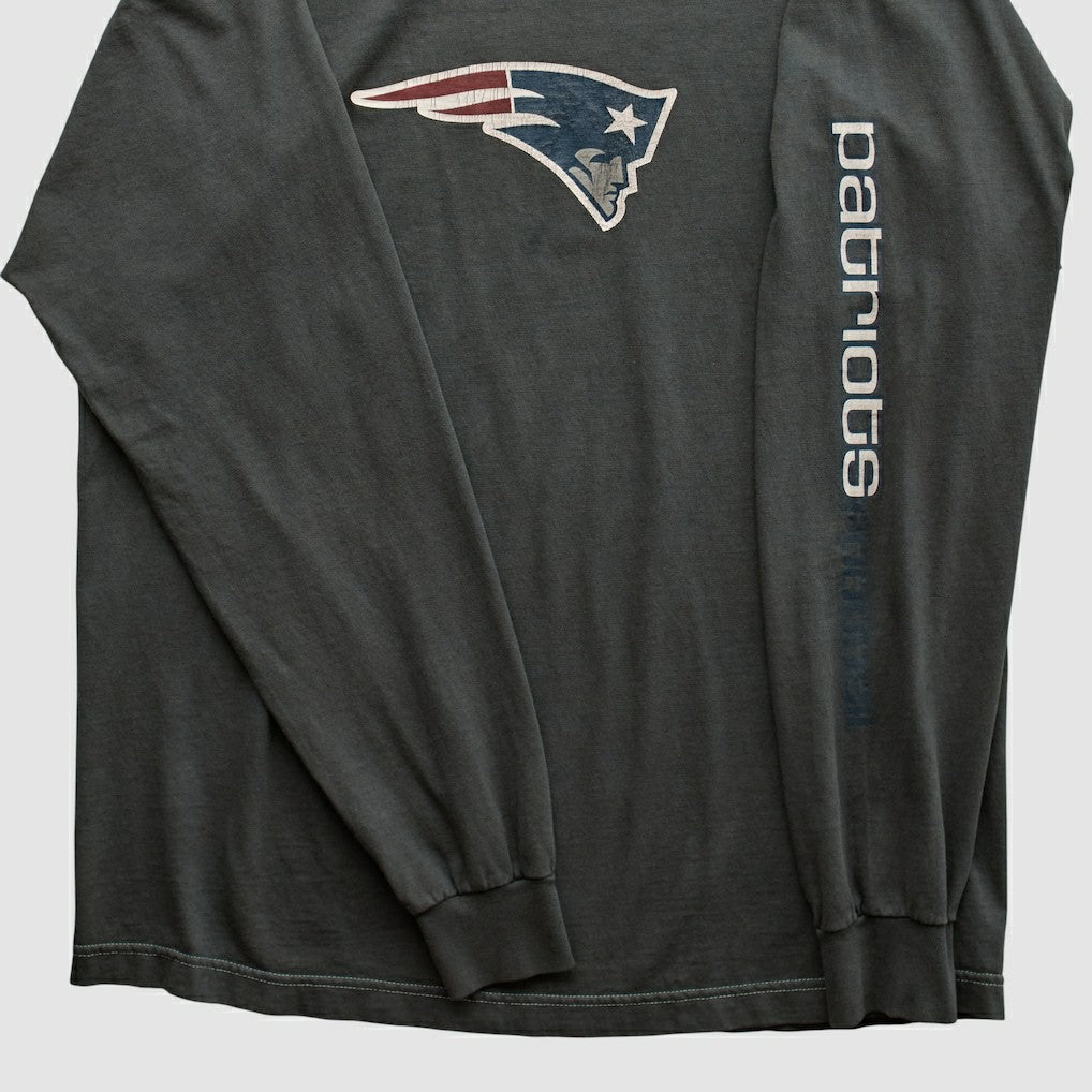 Reebok 2000s Long Sleeve T-shirt - New England Patriots
