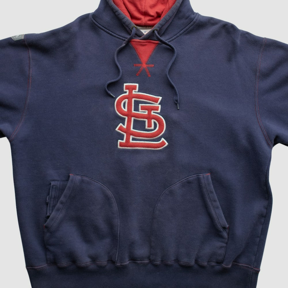 MLB St. Louis Cardinals Majestic 2000s Hooded Pullover Sweatshirt