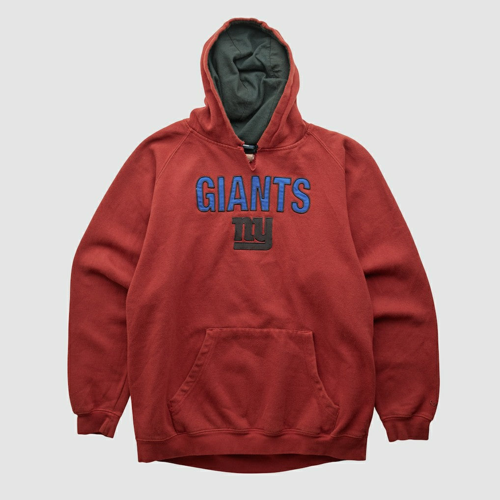 Reebok 2000s Hooded Pullover Sweatshirt - New York Giants