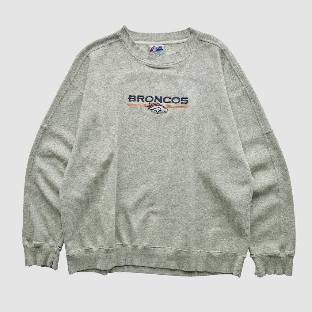 Majestic 2000s Pullover Sweatshirt - Denver Broncos