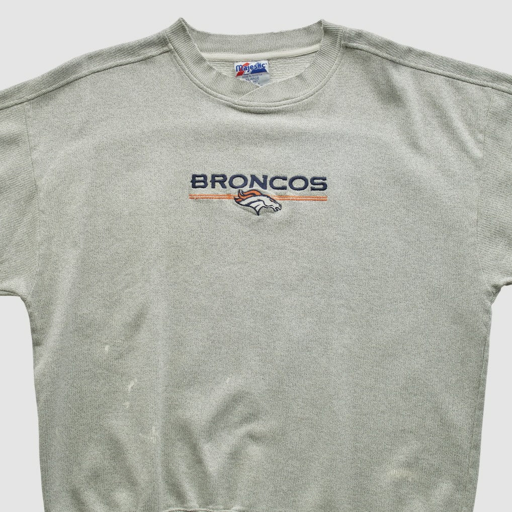 Majestic 2000s Pullover Sweatshirt - Denver Broncos