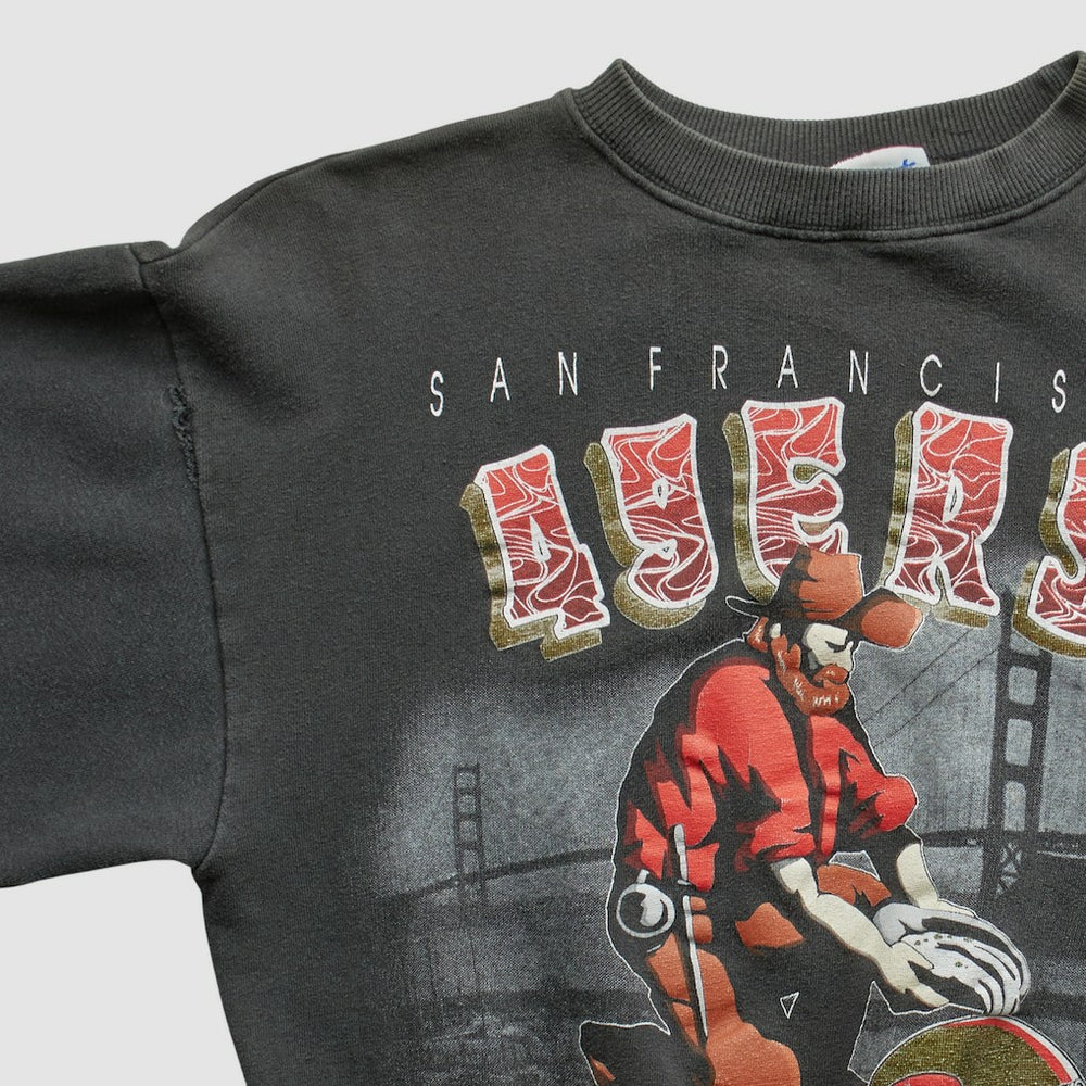 All Out Fan 90s Pullover Sweatshirt - San Francisco 49ers