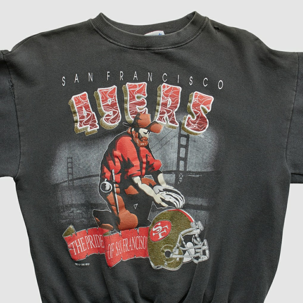 All Out Fan 90s Pullover Sweatshirt - San Francisco 49ers