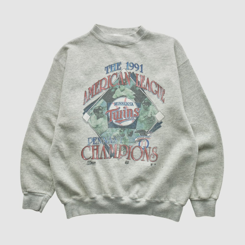 MLB Minnesota Twins Salem Sportswear 1991 Pullover Sweatshirt
