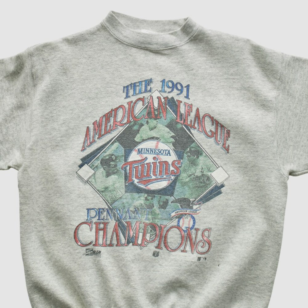 MLB Minnesota Twins Salem Sportswear 1991 Pullover Sweatshirt
