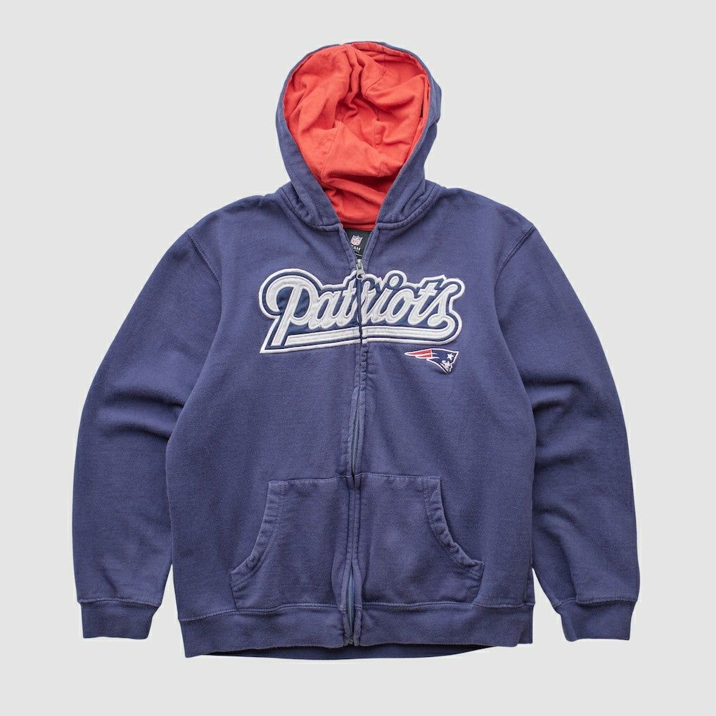 NFL 2010s Hooded Full Zip Sweatshirt - New England Patriots