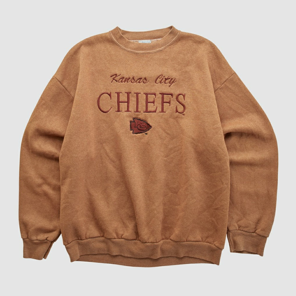 Logo 7 90s Pullover Sweatshirt - Kansas City Chiefs
