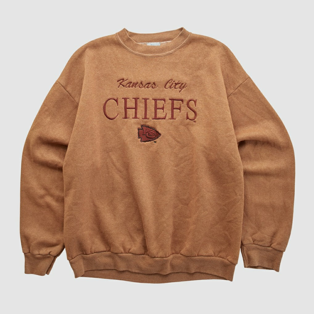Logo 7 90s Pullover Sweatshirt - Kansas City Chiefs