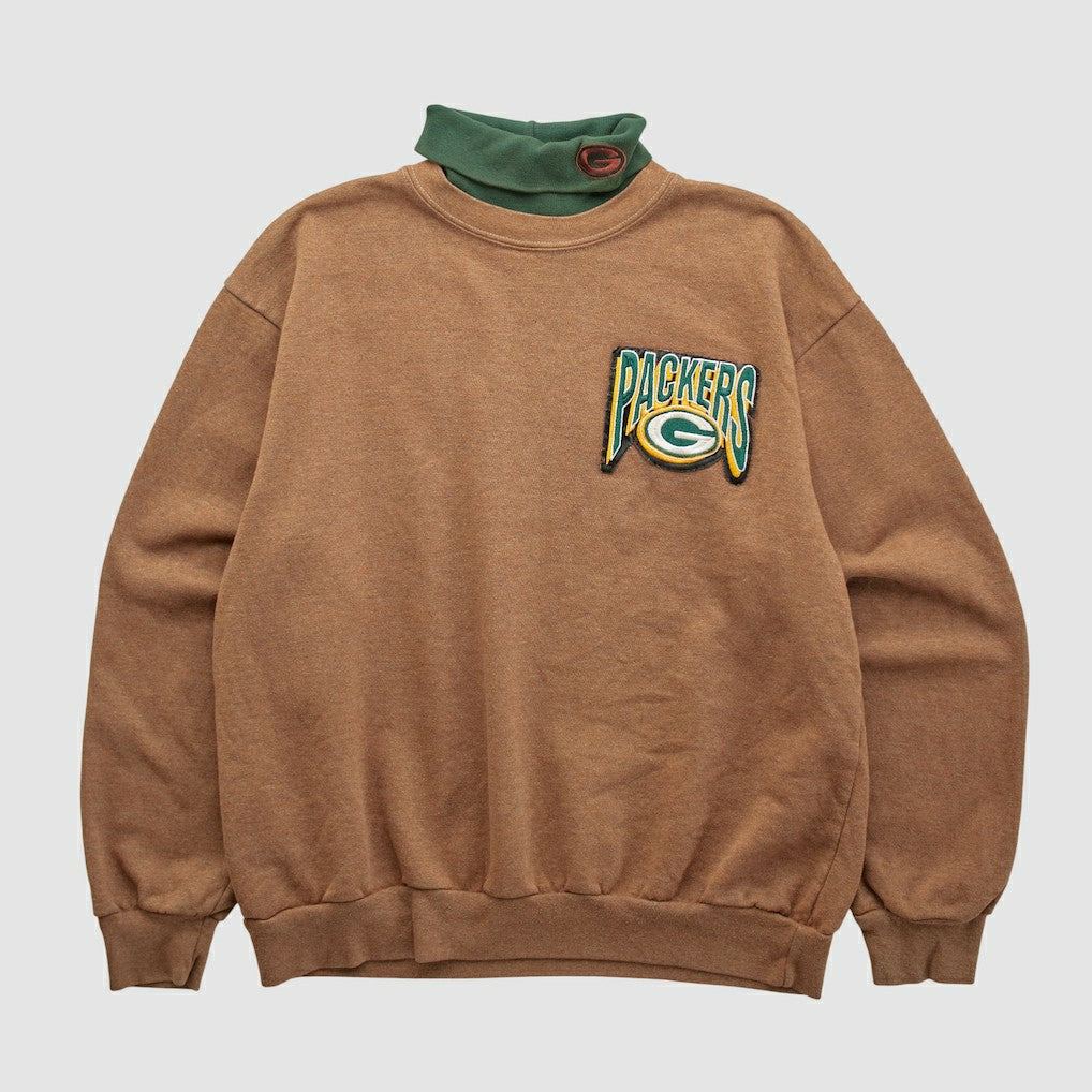 Majestic 90s Pullover Sweatshirt - Green Bay Packers