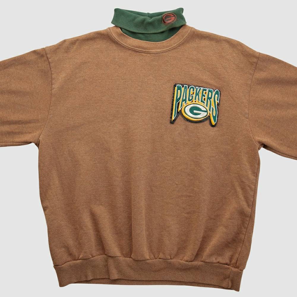 Majestic 90s Pullover Sweatshirt - Green Bay Packers