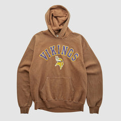Lee Apparel 2000s Hooded Pullover Sweatshirt - Minnesota Vikings