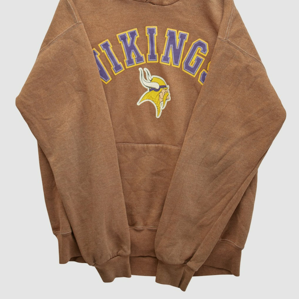 Lee Apparel 2000s Hooded Pullover Sweatshirt - Minnesota Vikings