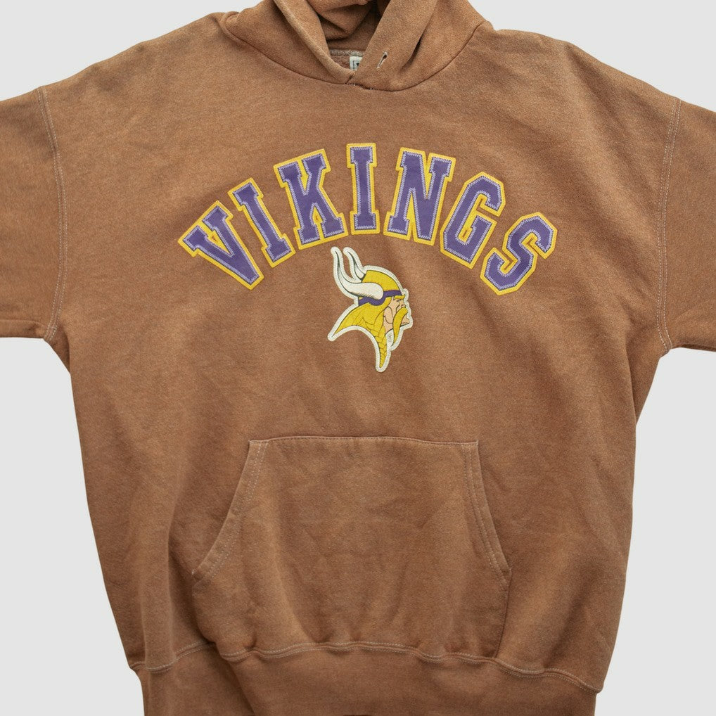 Lee Apparel 2000s Hooded Pullover Sweatshirt - Minnesota Vikings