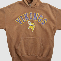 Lee Apparel 2000s Hooded Pullover Sweatshirt - Minnesota Vikings