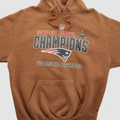 Super Bowl XLIX Pennant Sportswear 2015 Hooded Pullover Sweatshirt - New England Patriots