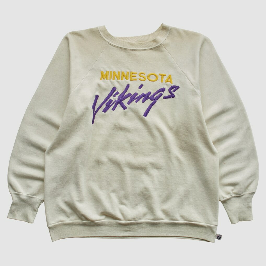 Logo 7 80s Pullover Sweatshirt - Minnesota Vikings