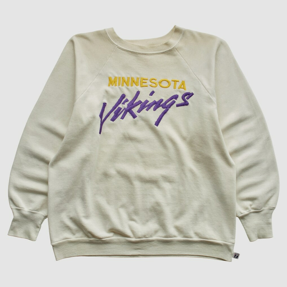 Logo 7 80s Pullover Sweatshirt - Minnesota Vikings
