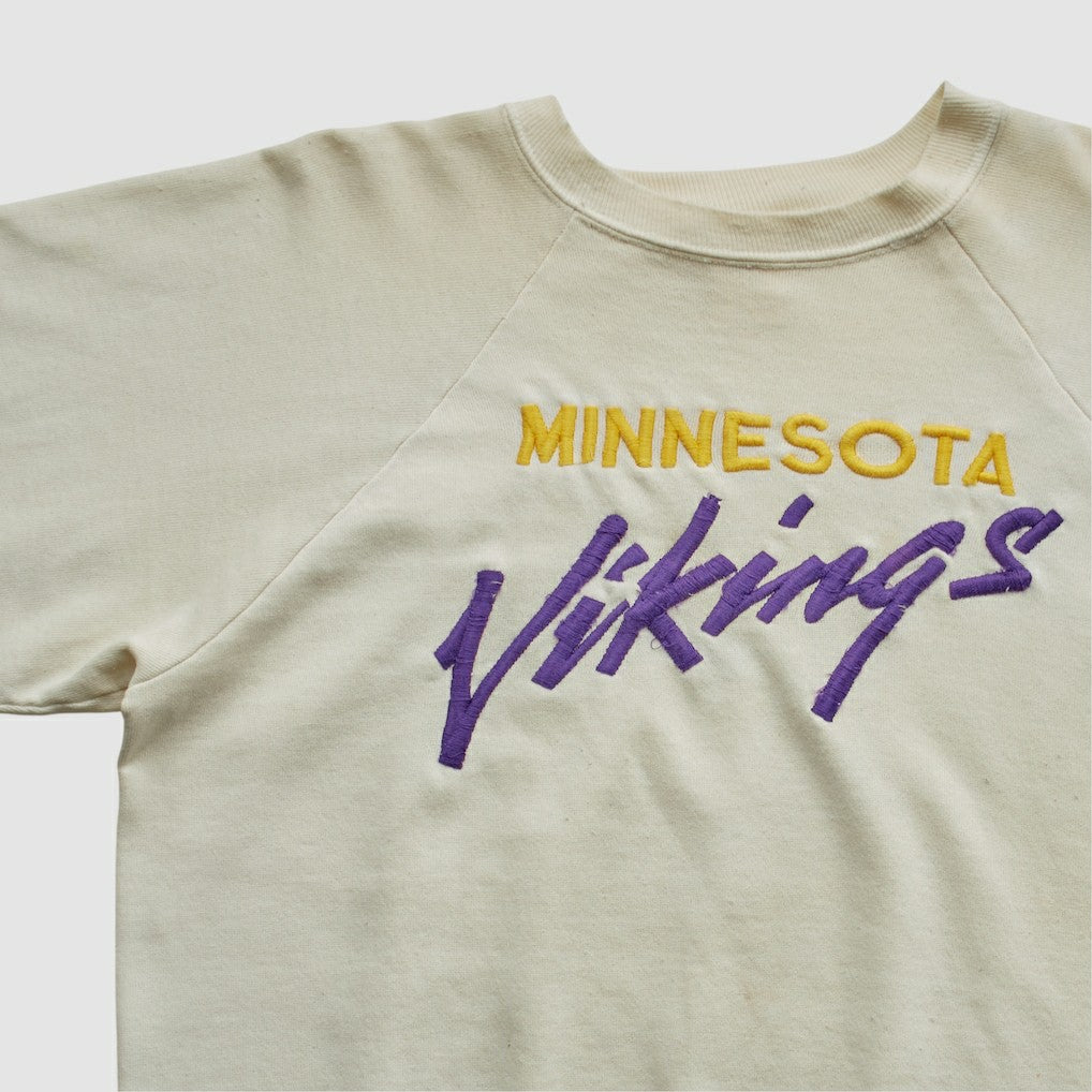Logo 7 80s Pullover Sweatshirt - Minnesota Vikings