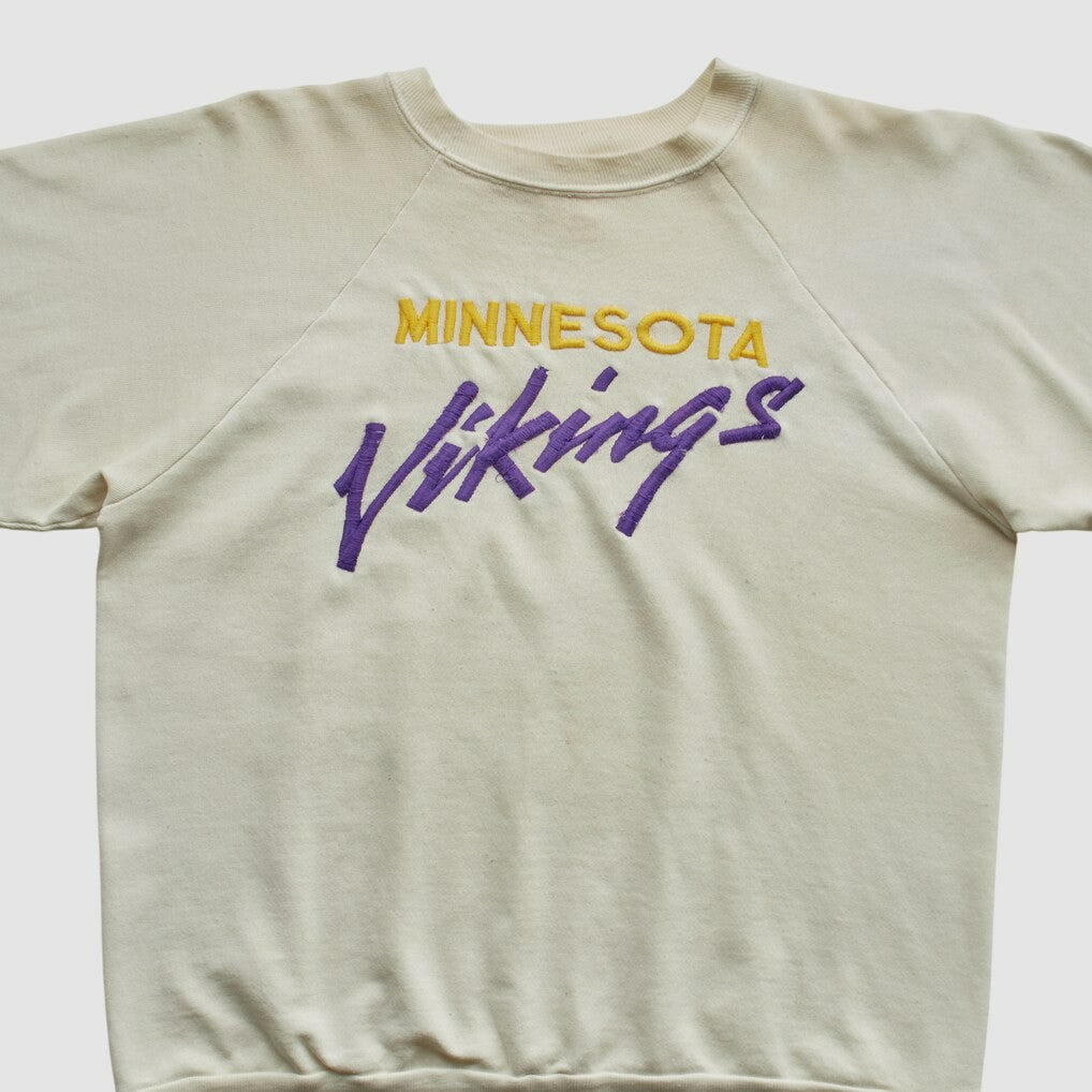 Logo 7 80s Pullover Sweatshirt - Minnesota Vikings