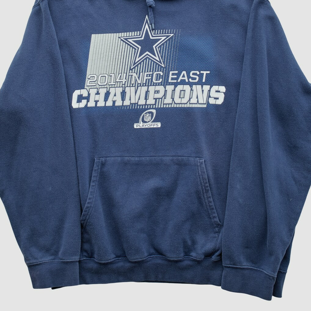 NFC East Champions 2014 Hooded Pullover Sweatshirt - Dallas Cowboys