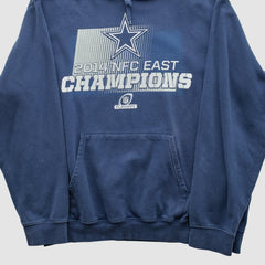 NFC East Champions 2014 Hooded Pullover Sweatshirt - Dallas Cowboys